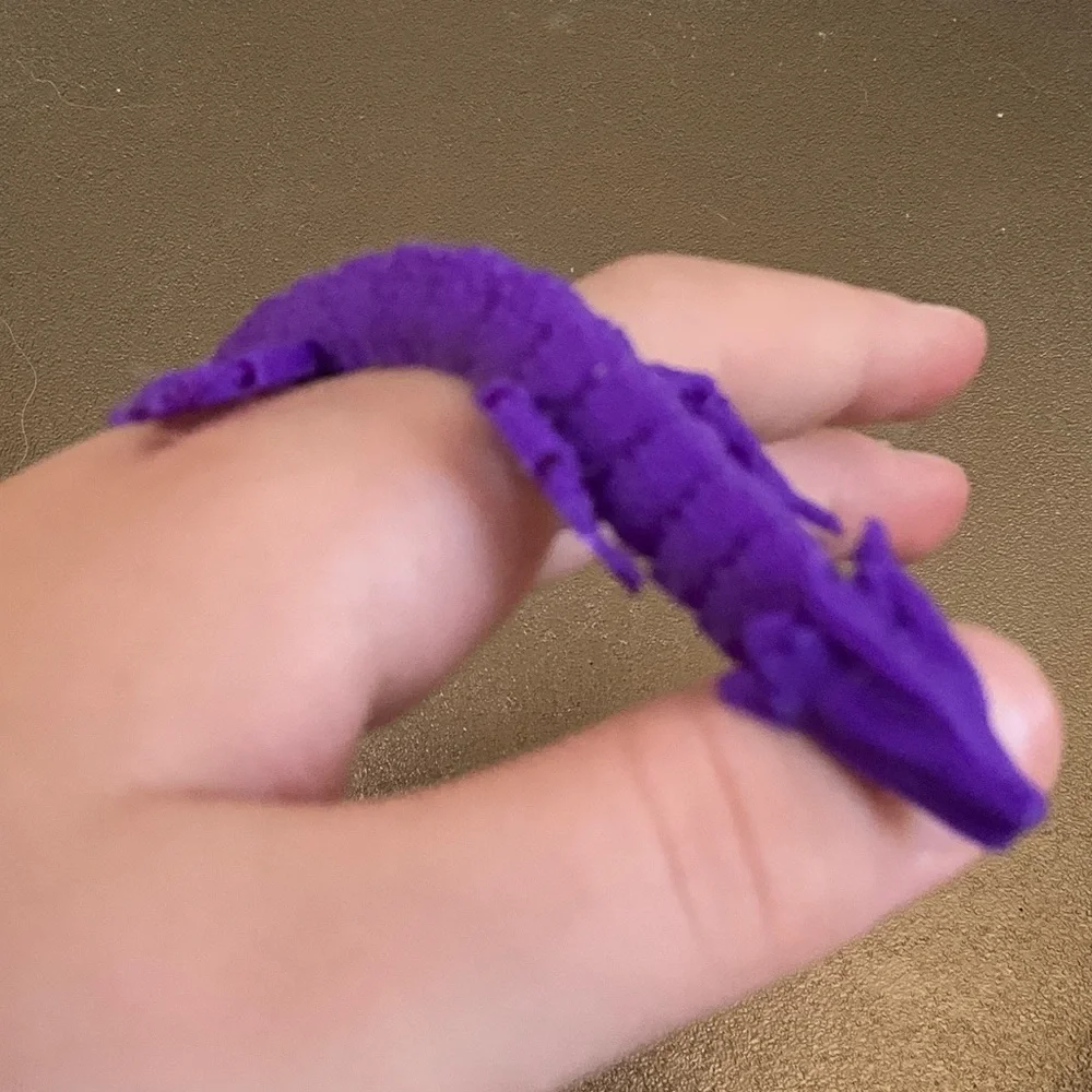 Purple Reptile Toy for Pets